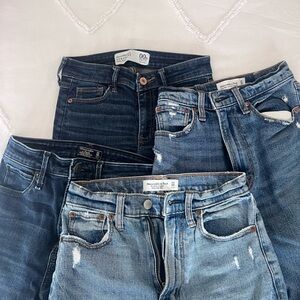 Abercrombie & Fitch Size 24 Jeans Bundle